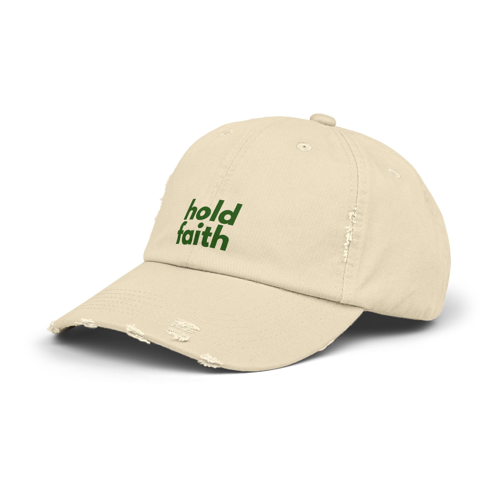 Hold Faith - Unisex Distress Cap